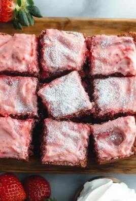 Strawberry Brownies 22 Strawberry Brownies