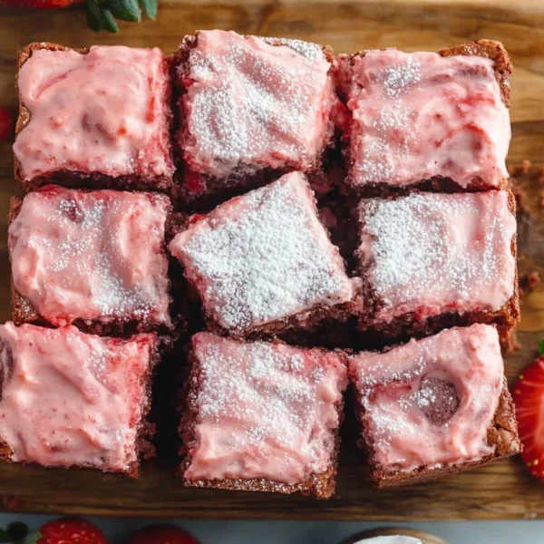 Strawberry Brownies