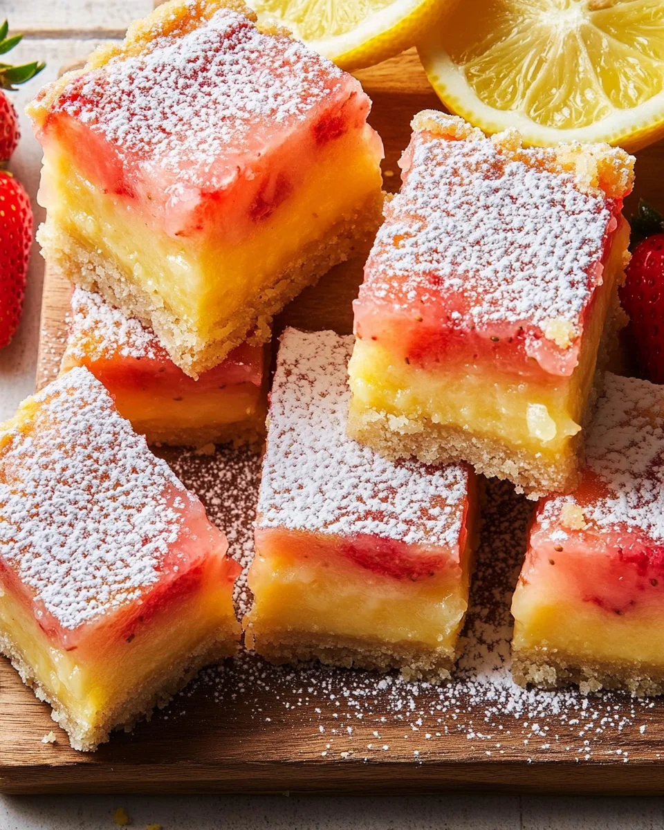 Strawberry Lemonade Bar 20 Strawberry Lemonade Bar