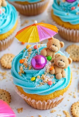 Summer Beach Party Cupcakes 24 Summer Beach Party Cupcakes