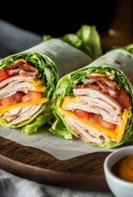 Turkey Club Wraps