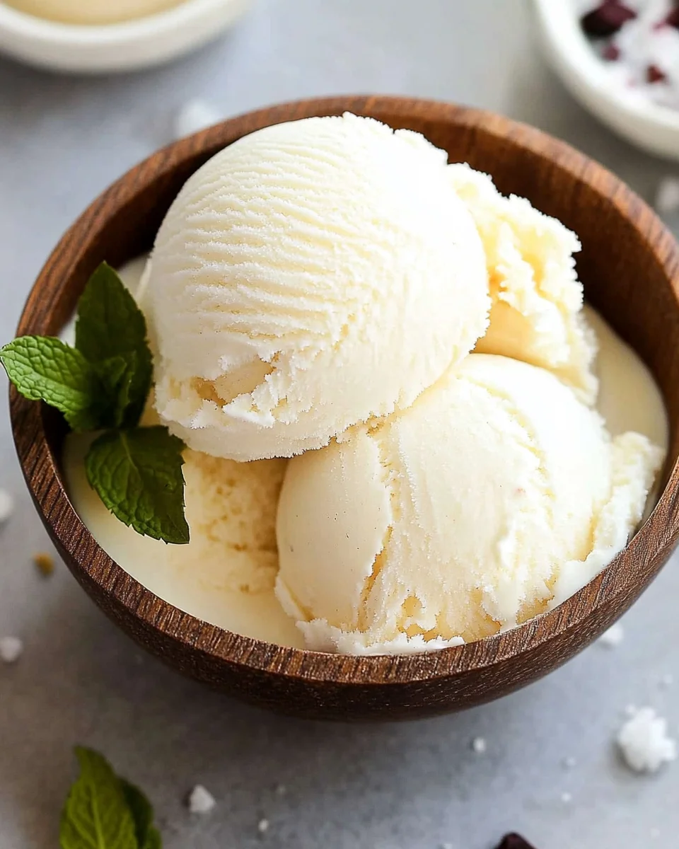 Vanilla Vegan Ice Cream