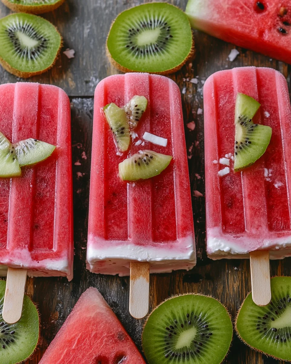 Watermelon Popsicles 12 Watermelon