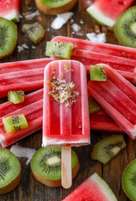 Watermelon Popsicles 27 Watermelon Popsicles