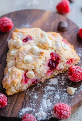 White Chocolate Raspberry Scones