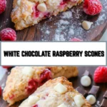 White Chocolate Raspberry Scones 21 Pinterest Hidden Image
