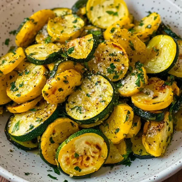 Air Fryer Squash and Zucchini
