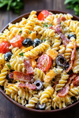 Bacon Ranch Pasta Salad
