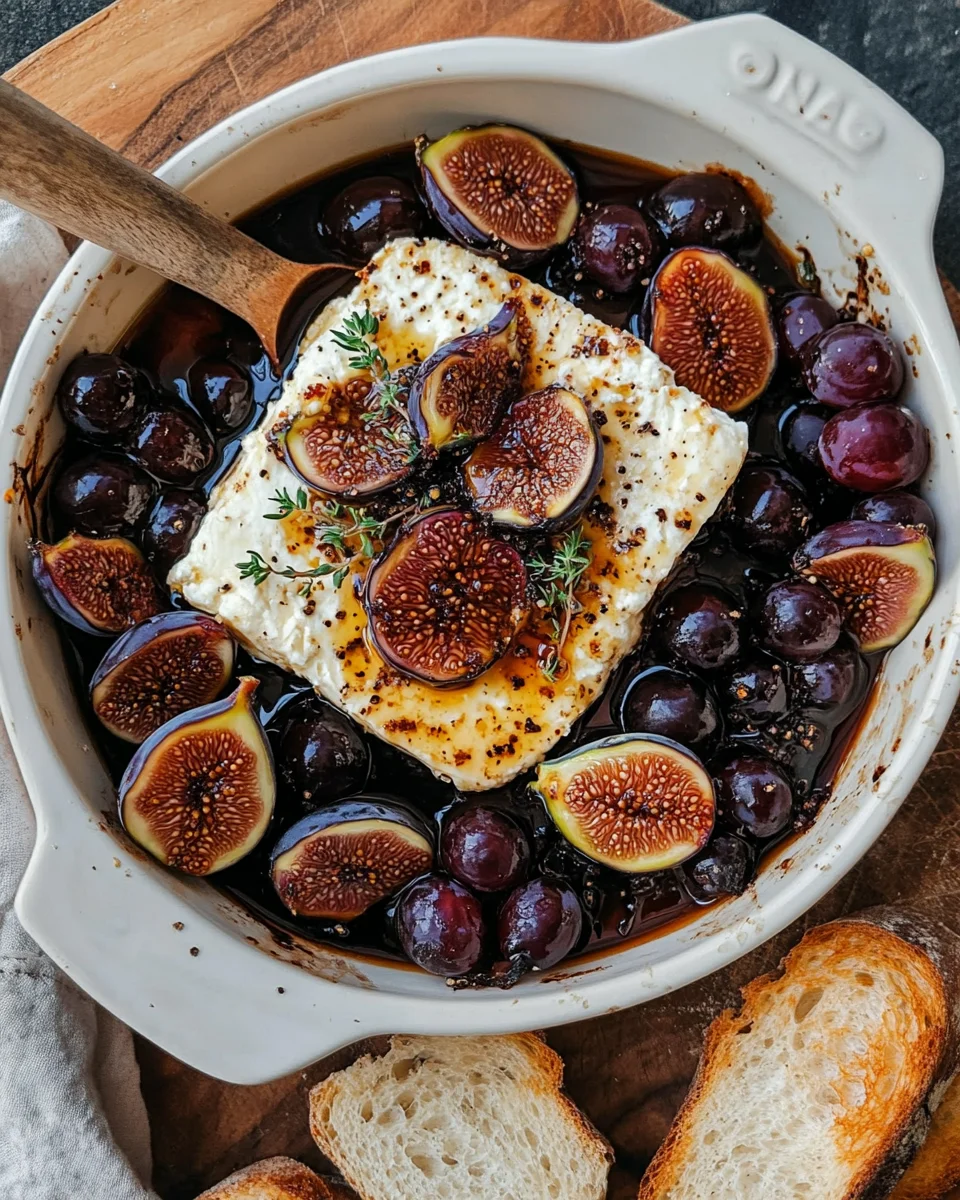 Baked Feta and Figs 21 Baked