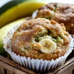 Banana Zucchini Muffins
