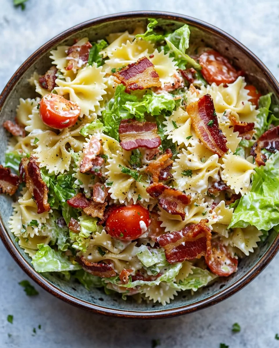 BLT Pasta Salad recipe