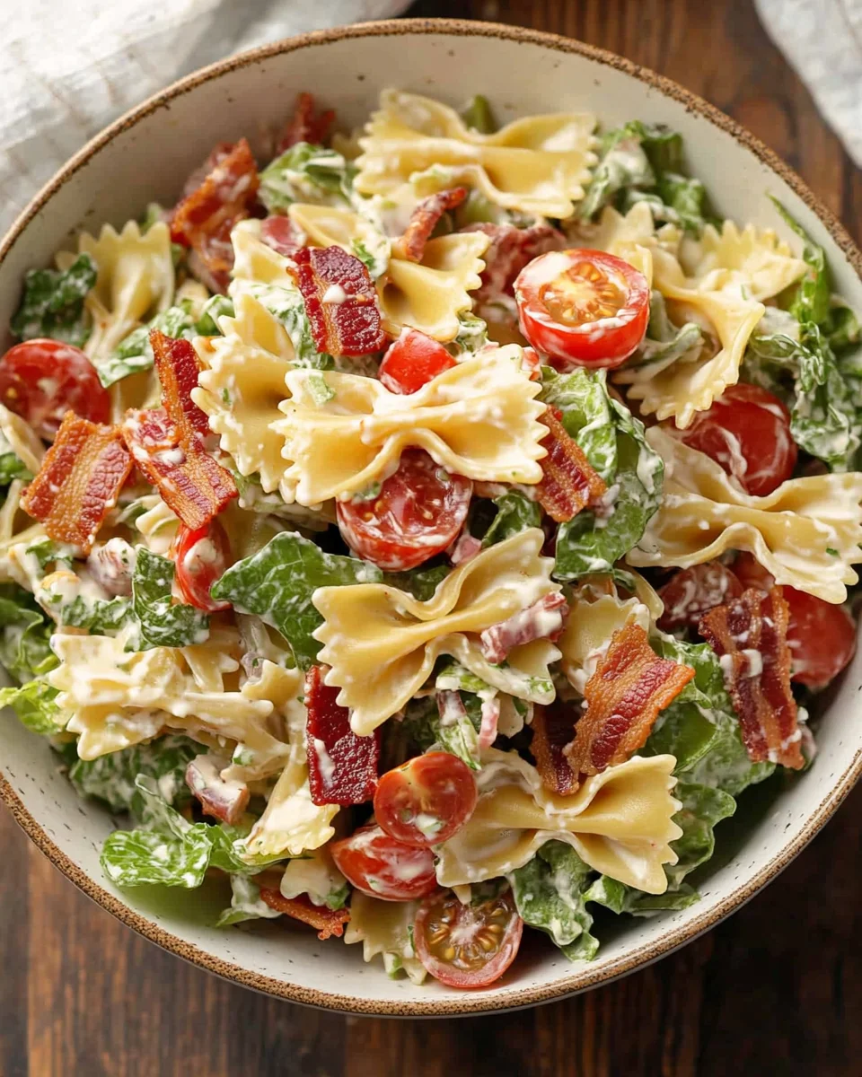 BLT Pasta Salad 19 BLT Pasta Salad