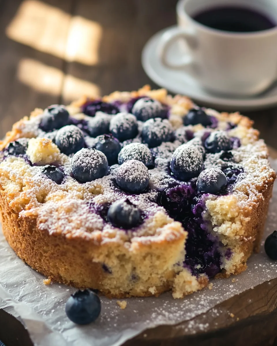 Blueberry Breakfast Cake 27 Blueberry Breakfast Cake