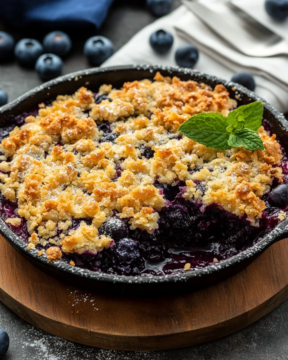 Blueberry Crisp 22 Blueberry