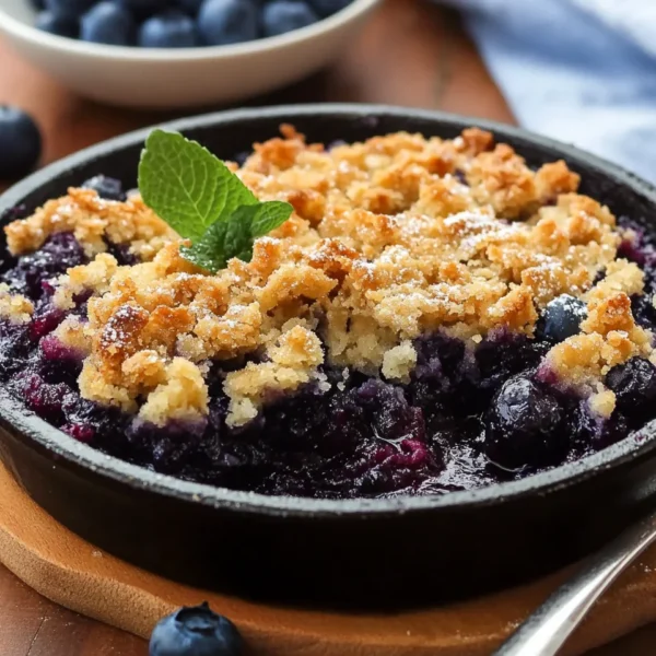 Blueberry Crisp