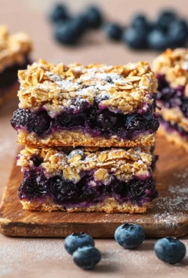 Blueberry Oatmeal Bars