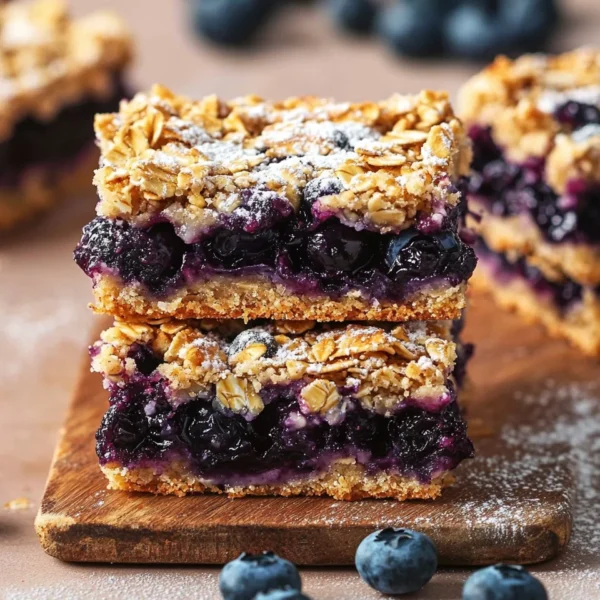 Blueberry Oatmeal Bars