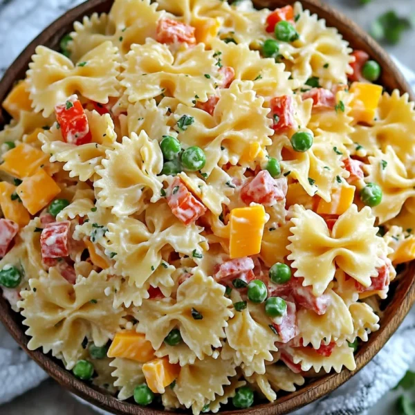 Bow Tie Pasta Salad Recipe