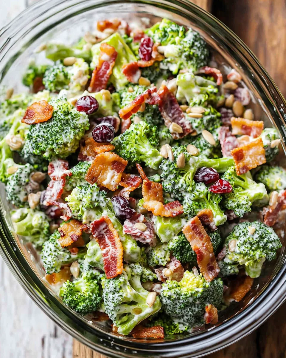 Broccoli Salad with Bacon Recipe
