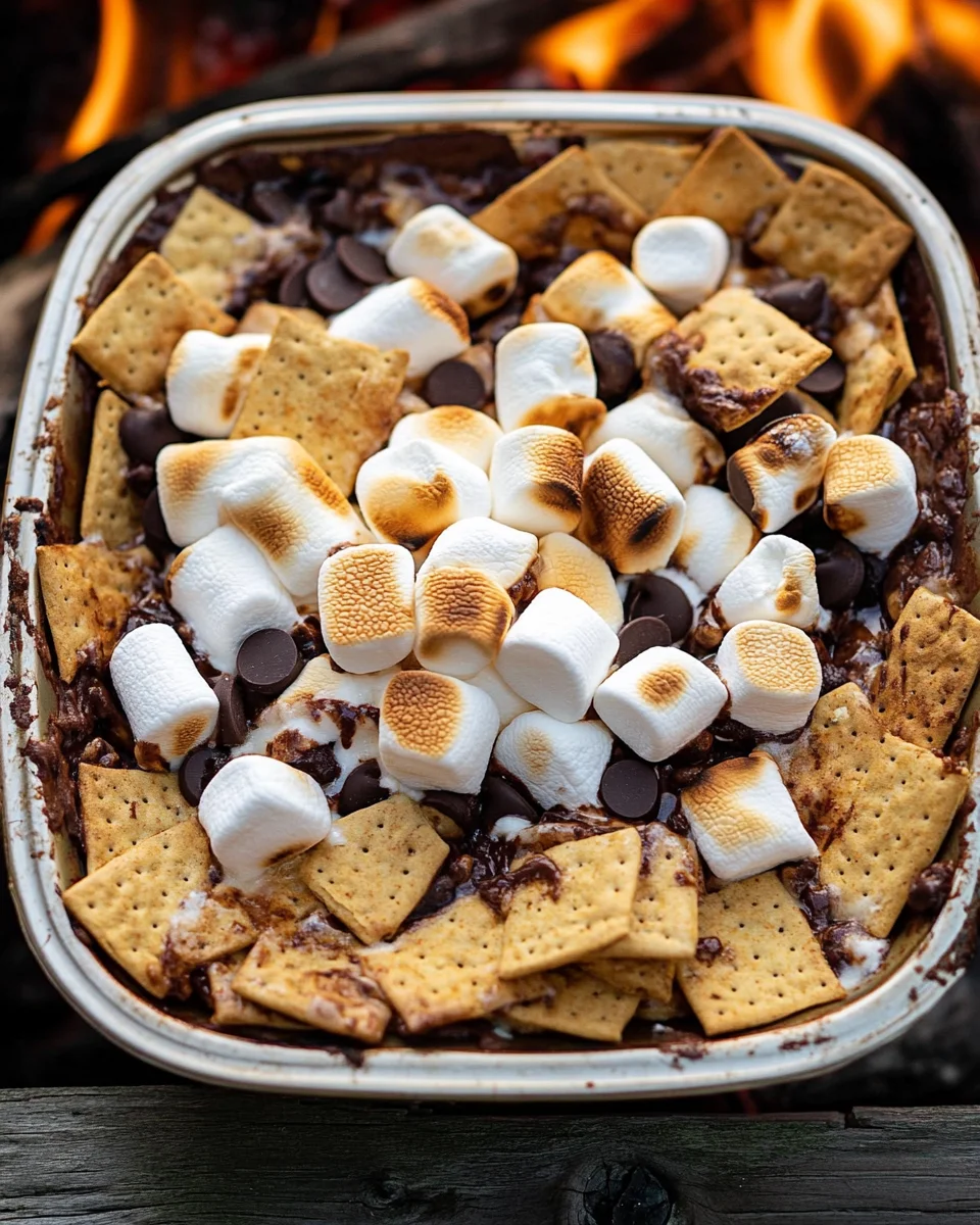 Campfire S’mores Nachos