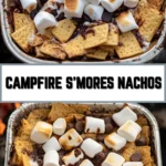 Campfire S’mores Nachos 14 Pinterest Hidden Image