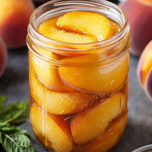 Canning Peaches in Light Syrup