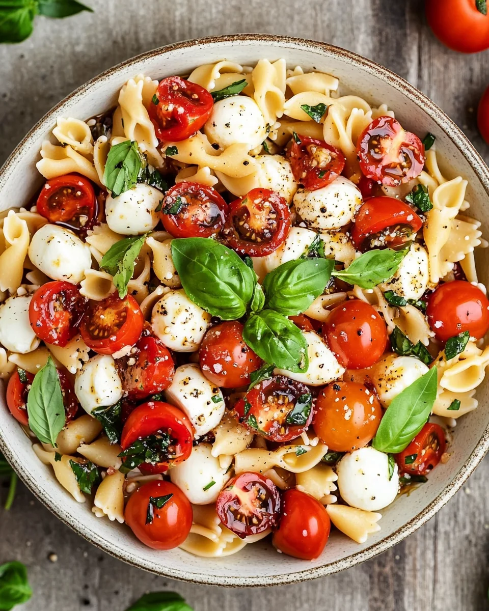 Caprese Pasta Salad Recipe 24 Caprese Pasta Salad Recipe