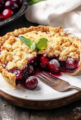 Cherry Crumble Pie