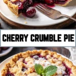 Cherry Crumble Pie 20 Pinterest Hidden Image