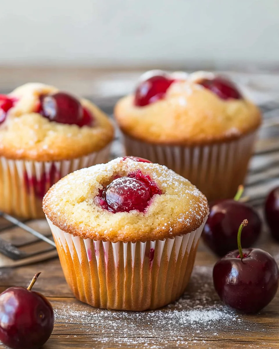 Cherry Muffins 22 Cherry