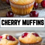 Cherry Muffins 20 Pinterest Hidden Image