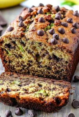 Chocolate Chip Zucchini Banana Bread