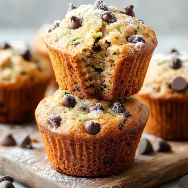 Chocolate Chip Zucchini Muffins