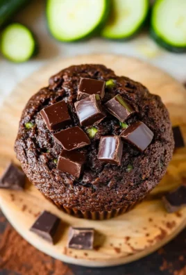 Chocolate Zucchini Muffins