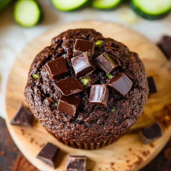 Chocolate Zucchini Muffins