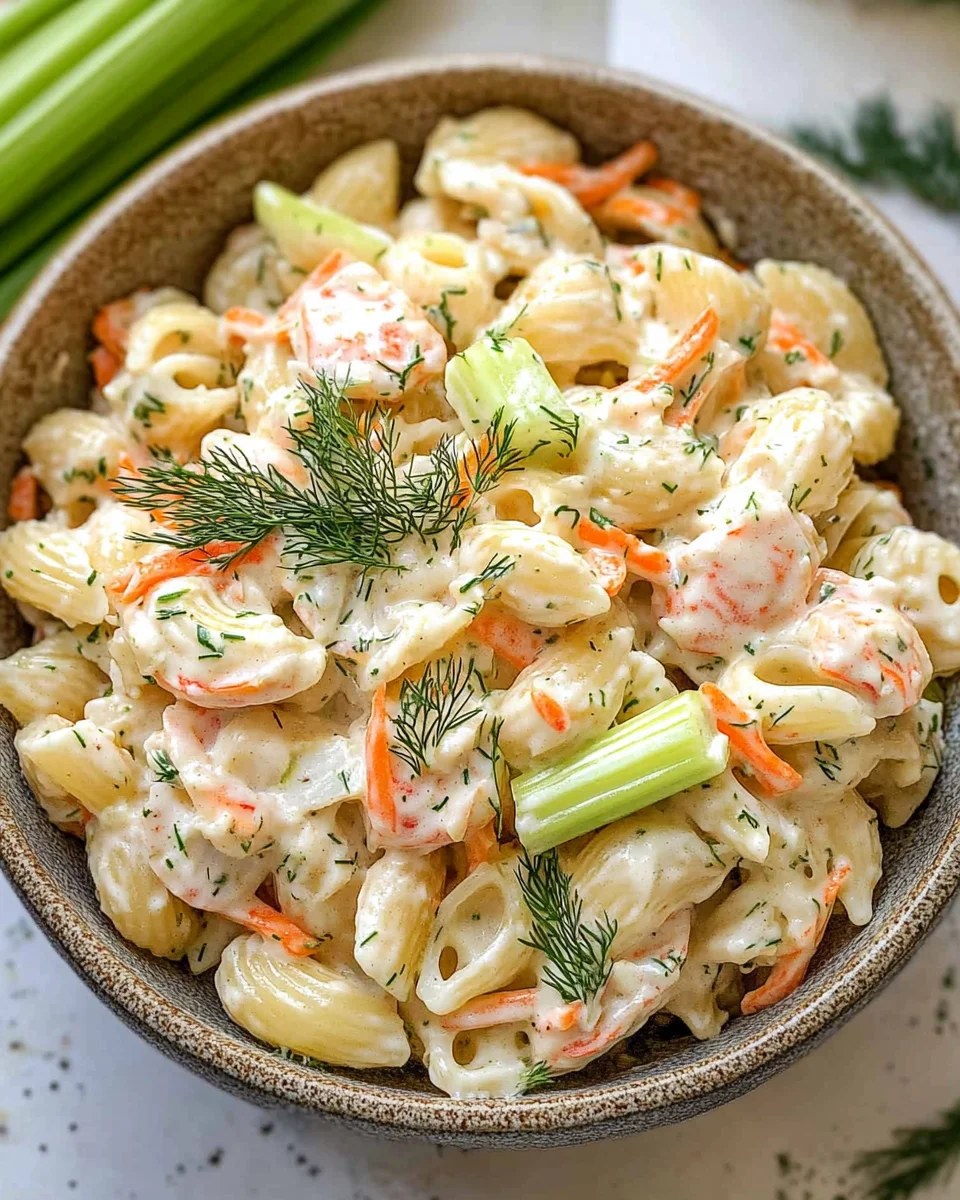 Crab Pasta Salad