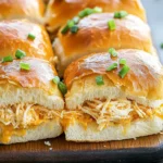 Crack Chicken Sliders on Hawaiian Rolls