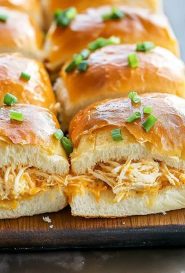 Crack Chicken Sliders on Hawaiian Rolls