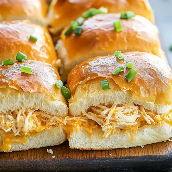Crack Chicken Sliders on Hawaiian Rolls