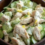 Cucumber Dill Rotisserie Chicken Salad