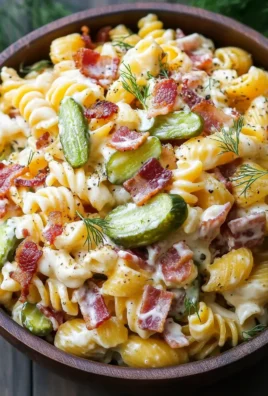 Dill Pickle Bacon Pasta Salad That Will Wow Your Taste Buds 26 Dill Pickle Bacon Pasta Salad That Will Wow Your Taste Buds