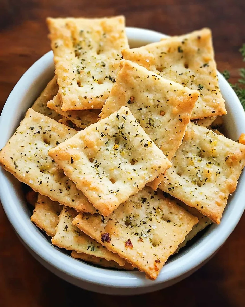 Dill Pickle Saltine Crackers