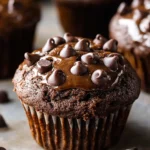 Double Chocolate Zucchini Muffins