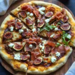 Easy 20-Minute Fig Jam Pizza with Goat Cheese and Prosciutto