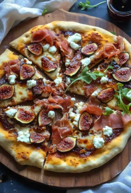 Easy 20-Minute Fig Jam Pizza with Goat Cheese and Prosciutto