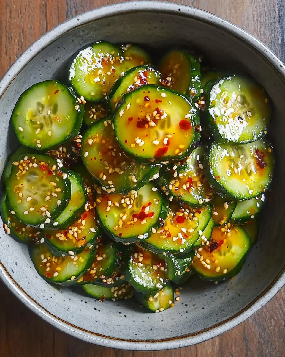 Easy Asian Cucumber Salad 20 Easy