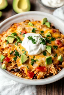 Easy Chicken Burrito Casserole