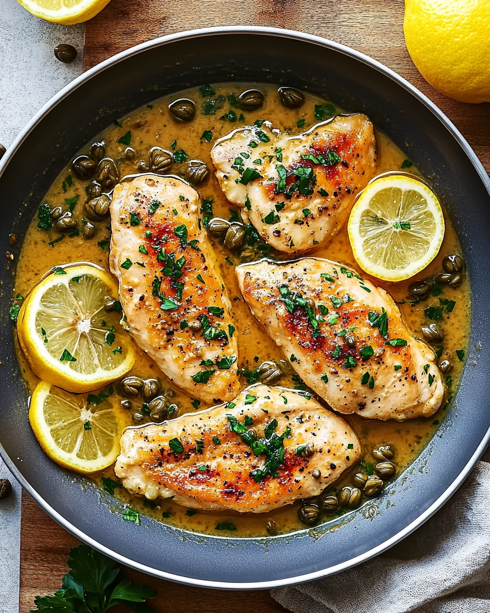 Easy Chicken Piccata