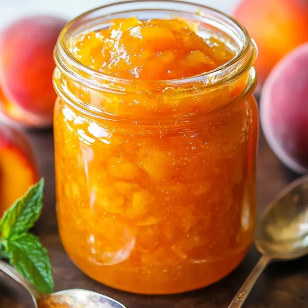 Easy Homemade Peach Jam Recipe (No Pectin)