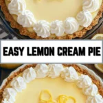 Easy Lemon Cream Pie 15 Pinterest Hidden Image